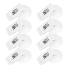 8 Pcs Clamps with Suction Cups Car Windshield Parking Ticket Holder