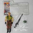 1997 Gi Joe Stars and Stripes 3.75" Rock N Roll v5 Figure Complete w/ Filecard