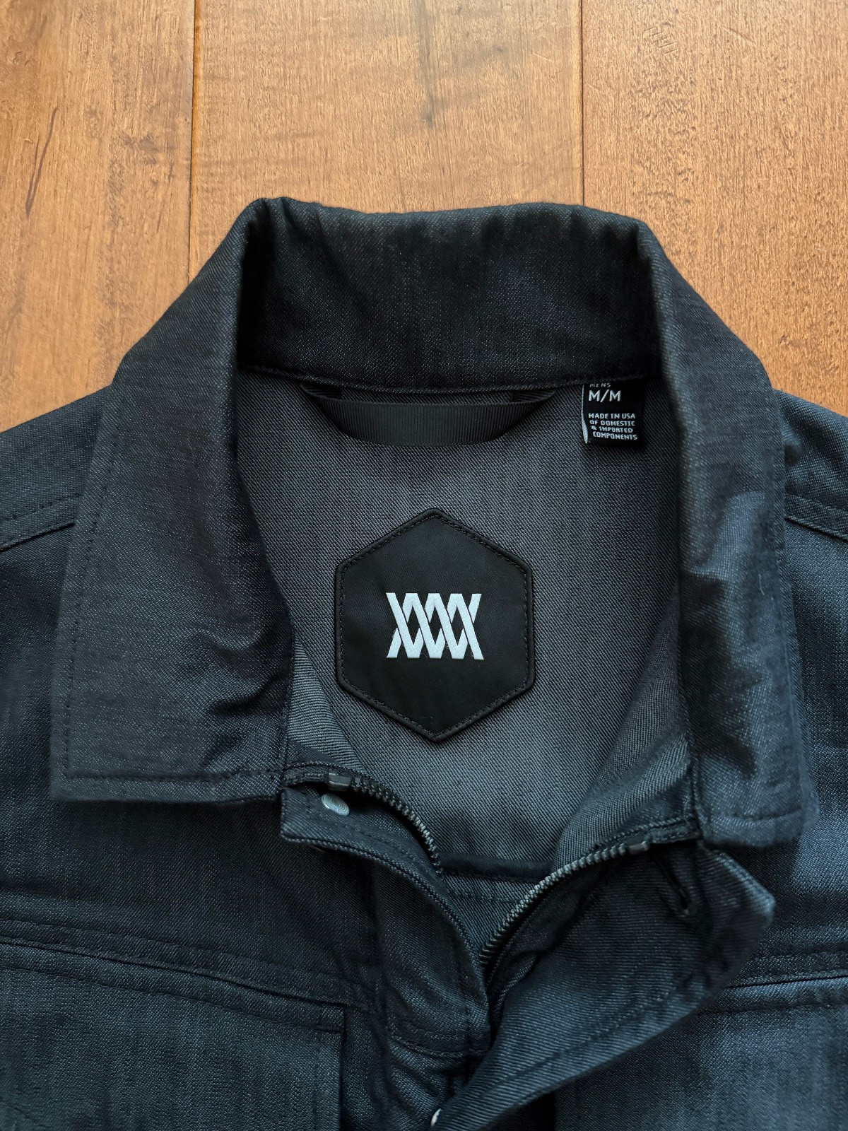 Mission Workshop Stack Denim Jacket Used Size Med… - image 3