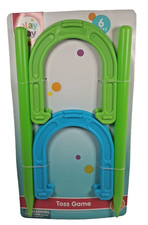Toss Game Horse Shoes Ages 3 6 Piece Set New Play Day