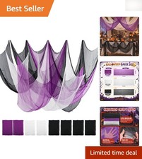 8-Pack Halloween Creepy Cloth: 30x72 Inch Spooky Decor for Indoor  Outdoor