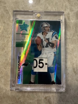 2007 Leaf Rookies & Stars - Jake Delhomme #29 Longevity Parallel Emerald /25