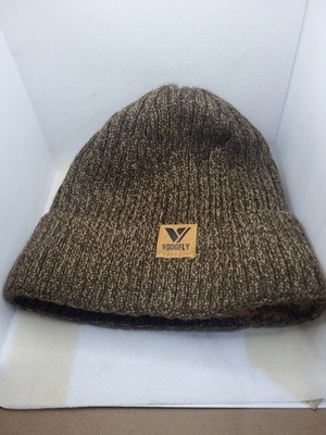VGOGFLY, Brown, Stocking Cap, Faux Fur Inside Very Warm. Excellent Condition 