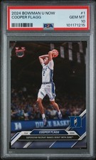 2024 BOWMAN U NOW #1 COOPER FLAGG PSA 10