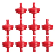 Fuel Filter 10 Pack 1/4" fit Briggs & Stratton 298090 298090S Small Engine