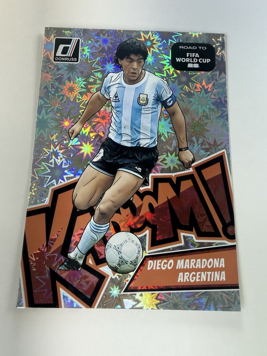 Panini 2025-26 Donruss jumbo Kaboom Diego Maradona Argentina #24