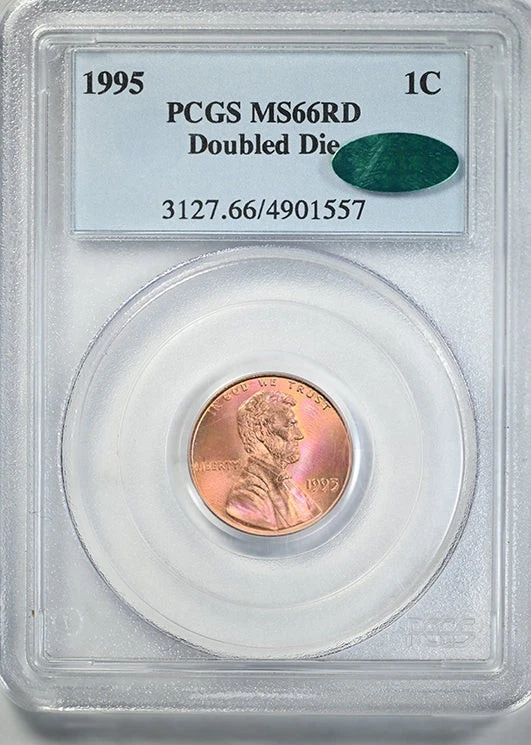 PCGS Certified MS 66 Graded 1995 Lincoln Memorial Small Cents