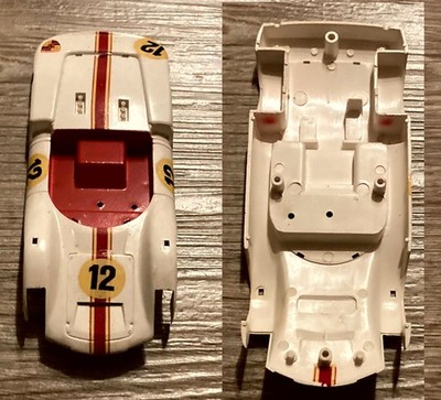 Märklin Sprint Karosserieoberteil 1302 Porsche C6 weiß, letzte Variante