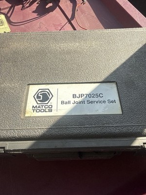 Matco Tools Ball Joint Service Set Bjp7025c