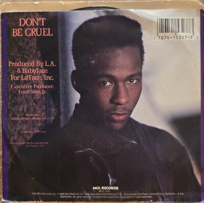 Bobby Brown Don't Be Cruel 1988 Vintage 7