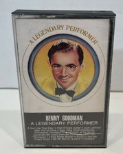 BENNY GOODMAN A Legendary Performer CASSETTE TAPE 1977 Big Band Swing