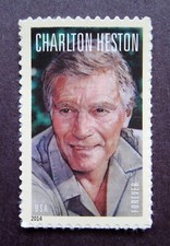 Sc # 4892 ~ Forever Issue, Charlton Heston