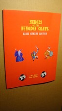 DUNGEONS DRAGONS - HEROES OF THE DUNGEON CRAWL NM 9.4 OLD SCHOOL RPG