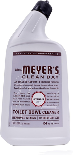 Liquid Toilet Bowl Cleaner, Stain Removing, Lavender, 24 Oz