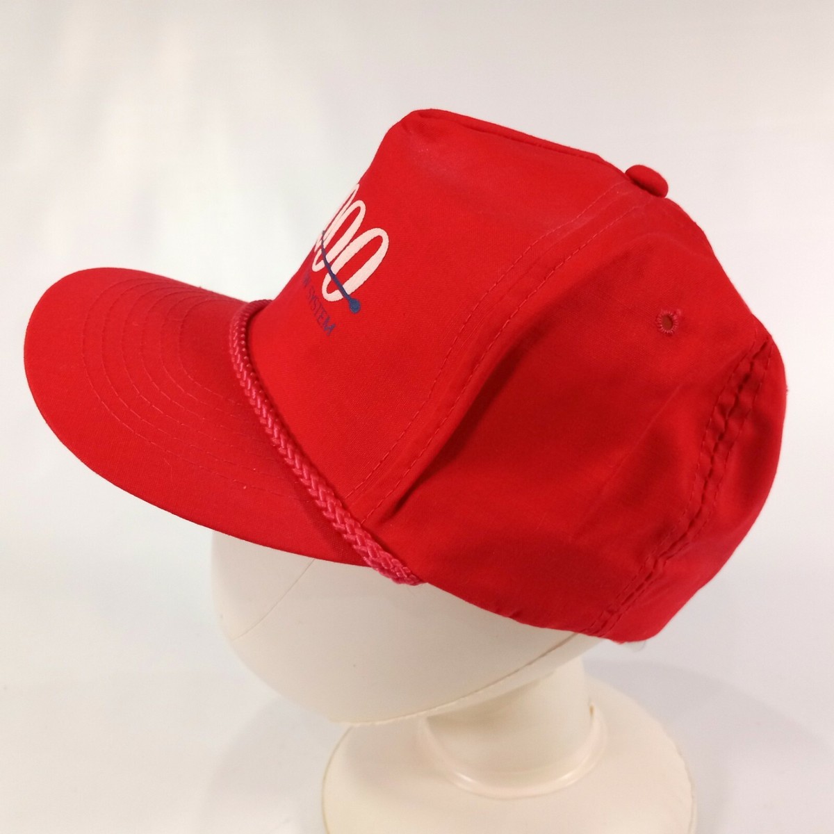 帽子 drastically cap red Series 2000 Hat Cap Welded Vinyl Window System Snapback Red
