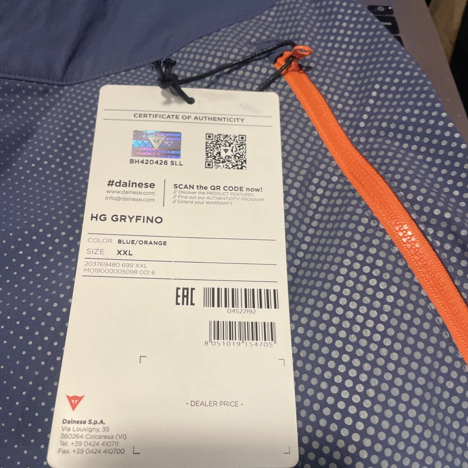 Dainese HG GRYFINO XXL 全新 ENDURO DH 高重力 — 第 3/4 张图片
