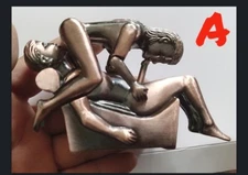 Sexy Time Couple Refillable Butane Lighter With Movements.
