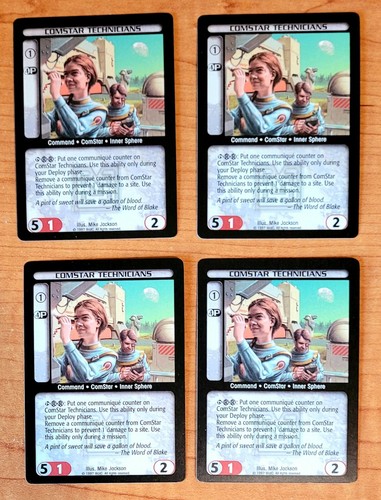 Comstar Technicians Battletech Uncommon