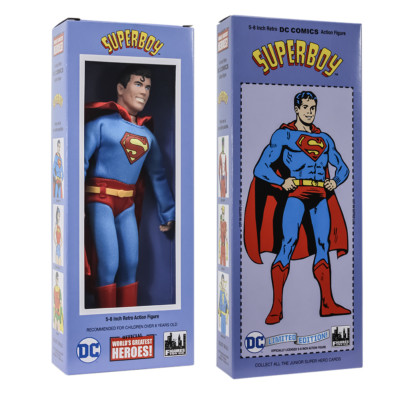 DC Comics Retro Style Boxed 8 Inch Action Figures: Superboy | eBay