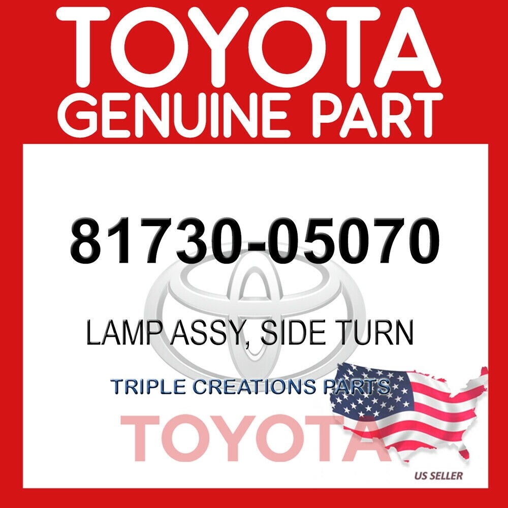 8173005070 GENUINE Toyota AVENSIS LAMP RIGHT SIDE TURN