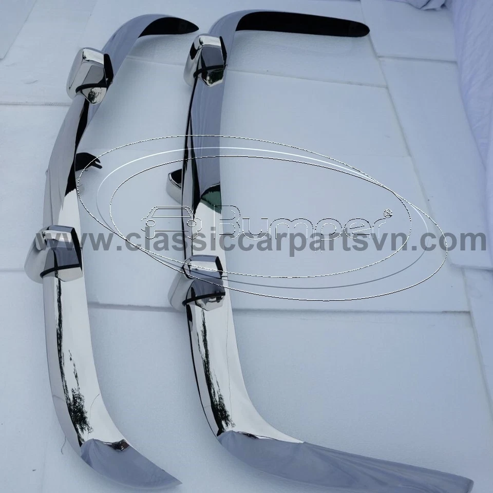 Para-choques estilo Euro Volkswagen Karmann Ghia (1967 - 1969) novos - Imagem 3 de 4