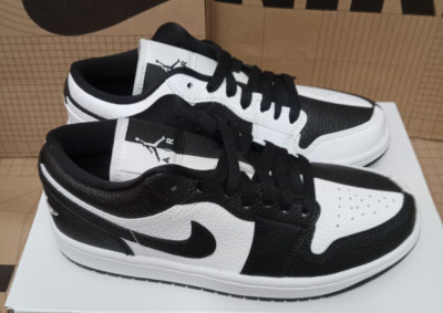  Jordan 1 Low SE Homage White Black Women's Size:6.5 DR0502 101