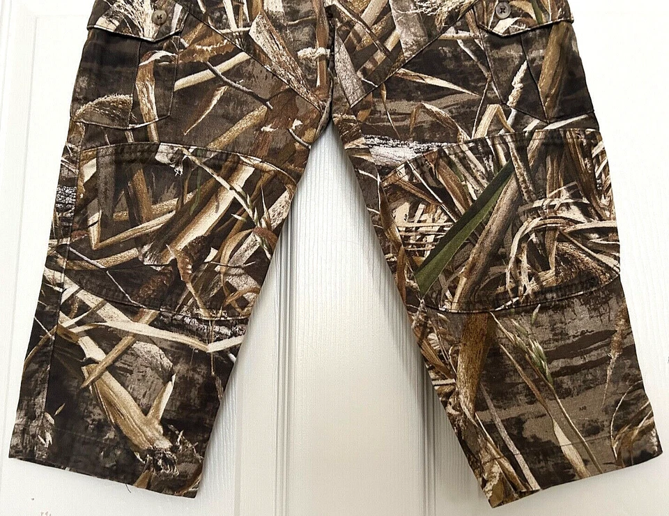 NEW Game Winner Little Boys Camo Cargo Hunting Pants - 4 - Adj. Waist/Iron Knees - Image 4 of 4