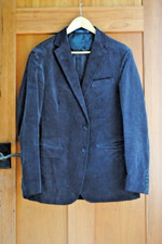 Polo Ralph Lauren Black Corduroy Blazer, Good Condition, Size 40