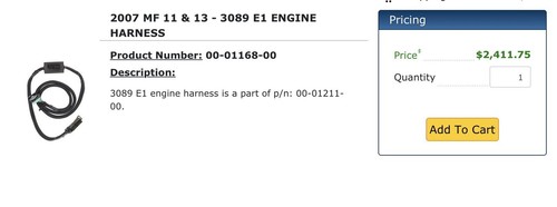 2007-Up Maxxforce 11 & 13 -E1 ENGINE HARNESS 00-01168-00 - Picture 2 of 11