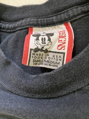 Vintage 90s Disney Alien Encounter T-Shirt RARE Youth Small/Medium