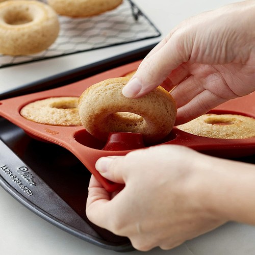 Silicone Donut Doughnut Muffin Soap Mould Ice Tray Baking Mold Cake Pan Maker UK - Picture 7 of 12