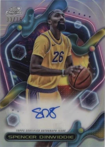 2023-24 Topps Cosmic Chrome - Spencer Dinwiddie #CCAV-SD