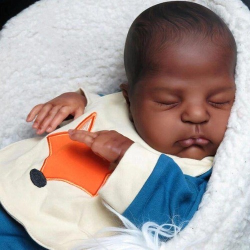 20in Handmade Sleeping Reborn Baby Doll Lifelike Finished Newborn Kids Toy GIFT - Picture 6 of 6