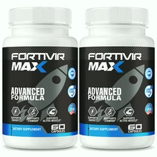 (2 Pack) Fortivir Max Capsules for Men, FortivirMax Male Health Support Formula