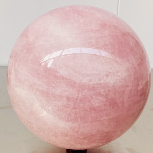 Esfera de cuarzo rosa natural bola de cristal Reiki Healing 13700G - Imagen 8 de 12