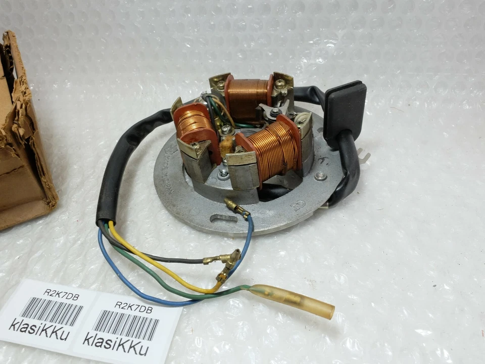SUZUKI A100 A-100 A 100 STATOR MAGNETO GENERATOR ALTERNATOR NOS GENUINE JAPAN - Изображение 4 из 4