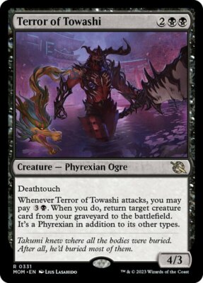 [1x] Terror of Towashi Near Mint, English March of the Machine MTG Magic