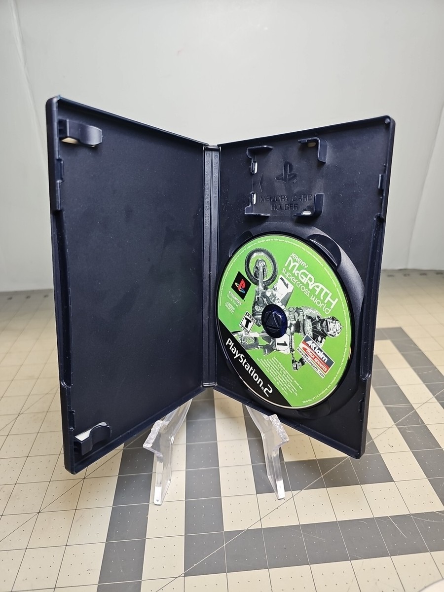 Jeremy McGrath's Supercross World PS2 PlayStation 2 - Game & Case