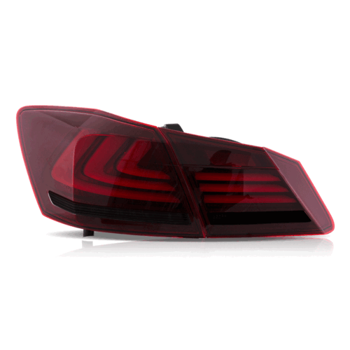 For 2013-2015 Honda Accord Sedan 4 Door Pair VLAND LED DRL Tail Lights Rear Lamp - Picture 2 of 17
