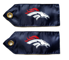 Snow Plow Blade Marker Flags - Denver Broncos .. Western 59700 1308210