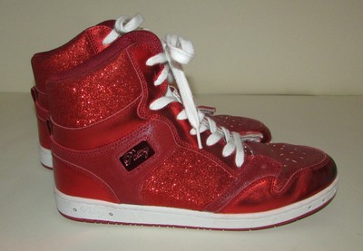 hip hop shoes red