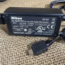 OEM AC Adapter for Nikon EH-63 Power Charger Cord Digital Still Camera