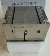 2 Supermicro SNK-P0048PS Passive CPU Heat Sink Sockets
