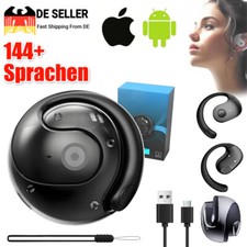 144 Sprachen AI Übersetzer Ohrhörer Überse...