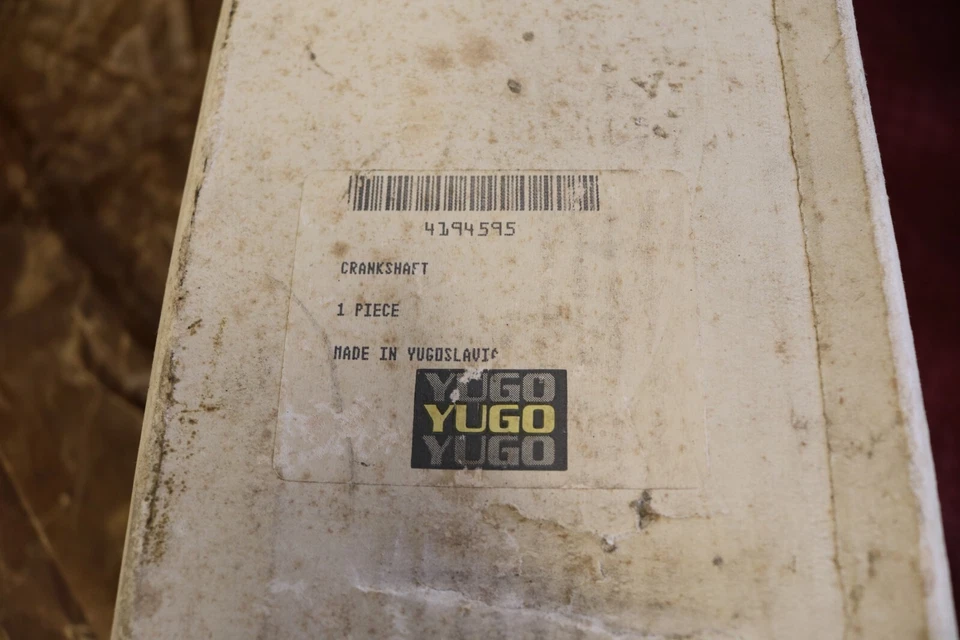 CIGÜEÑAL YUGO FIAT 128 X1/9 ZASTAVA 101 1100 1300 128.A.064 NOS PT# 4194595 Foto 2 de 4