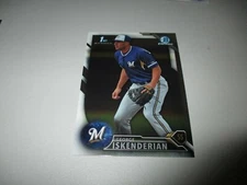 George Iskenderian 2016 1st Bowman Chrome Prospects #BCP187