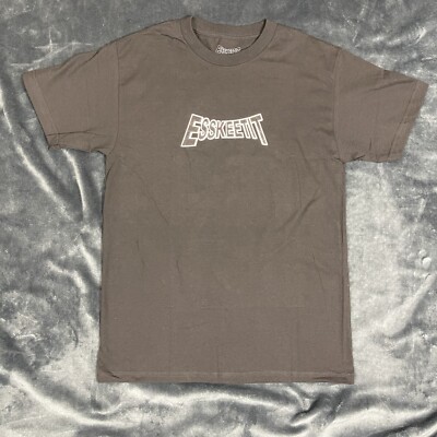 Esskeetit Men s T Shirt Short Sleeve Logo Rap Lil Pump Black, Size Medium