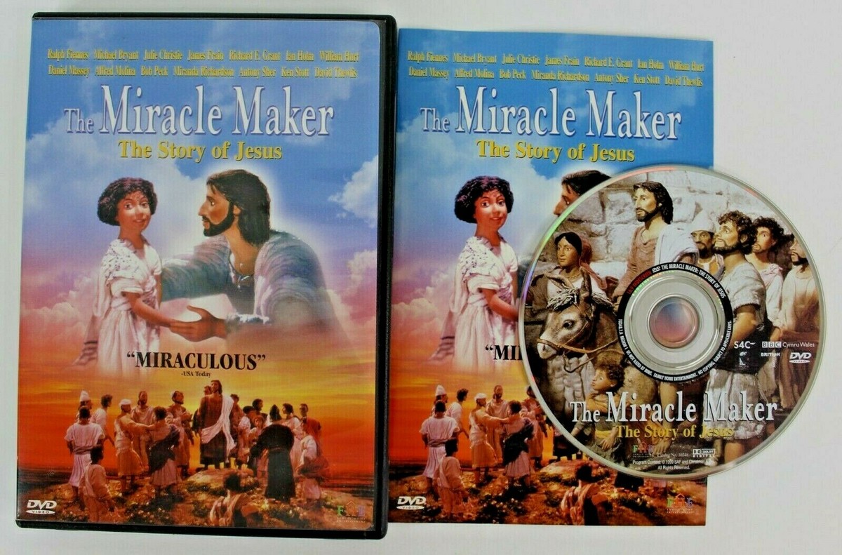 ミラクルメーカー-奇蹟を起こした人 イエスの物語- [DVD] Miracle Maker - The Story Of Jesus DVD 2000 Religion Movie