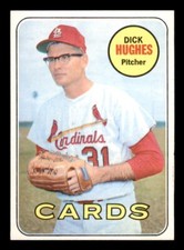 1969 Topps Baseball #39 Dick Hughes NM/MT *e1