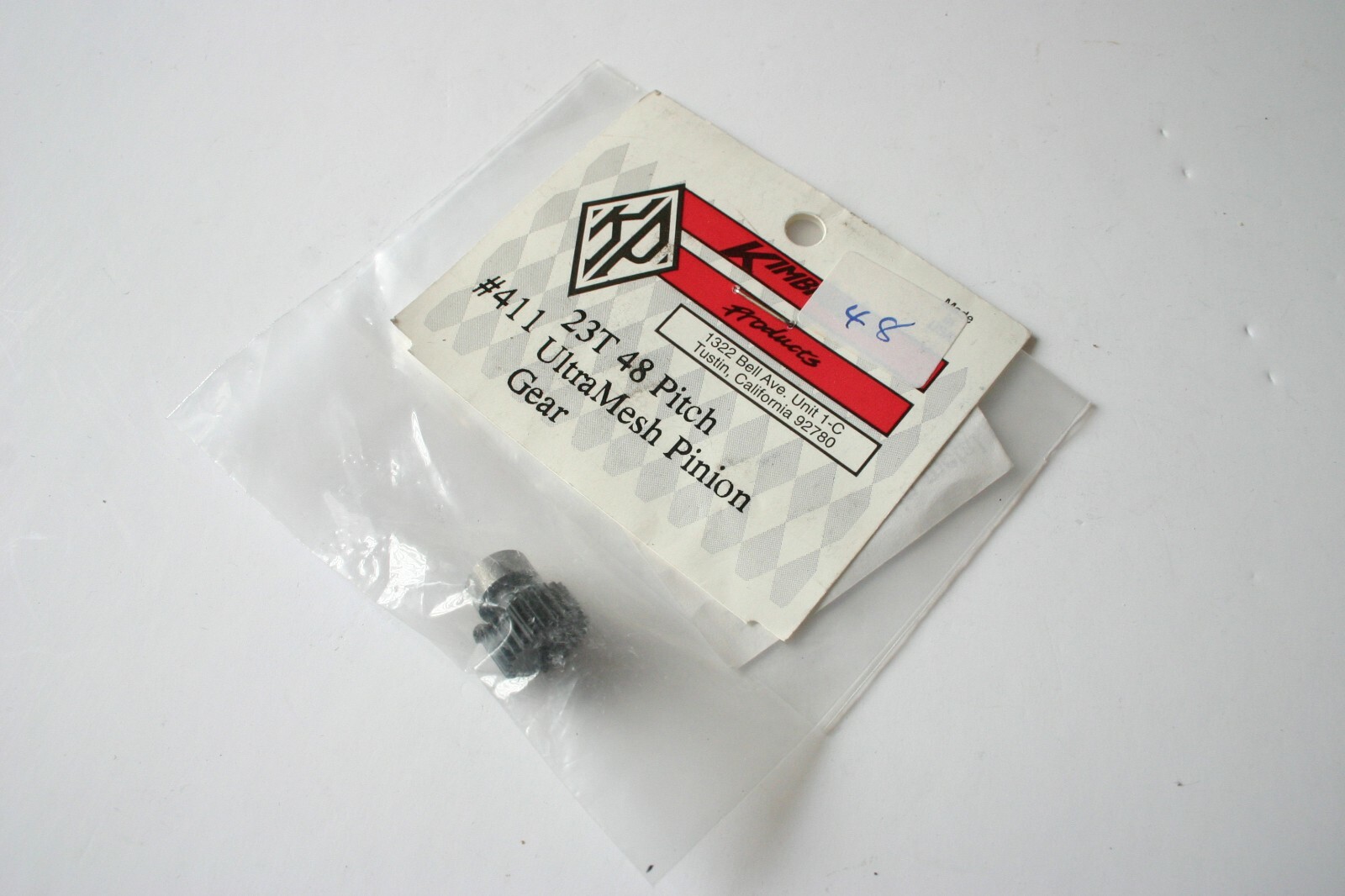 Kimbrough 23 Tooth 48dp UltraMesh Carbon Plastic Pinion Gear - KP 411 Xray AE
